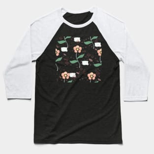 Flower Baseball T-Shirt